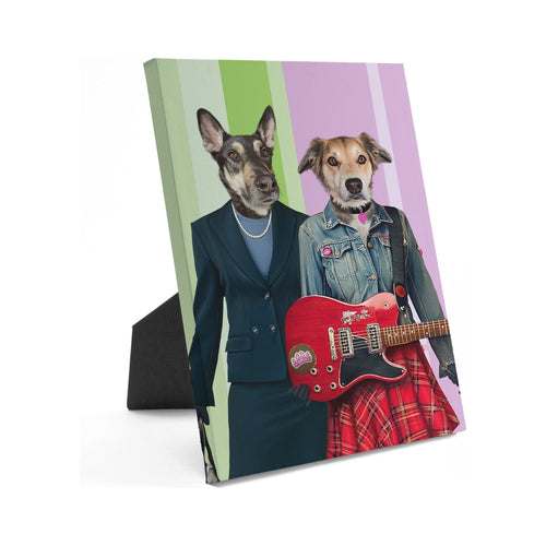 Crown and Paw - Standing Canvas Freaky Friday - Custom Standing Canvas
