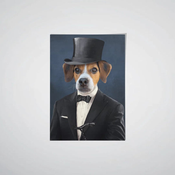 The Gentleman - Custom Pet Poster