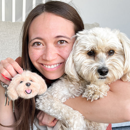 Handmade Pet Face Keychain From Photos