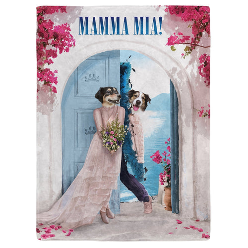 Crown and Paw - Blanket Mamma Mia - Custom Pet Blanket