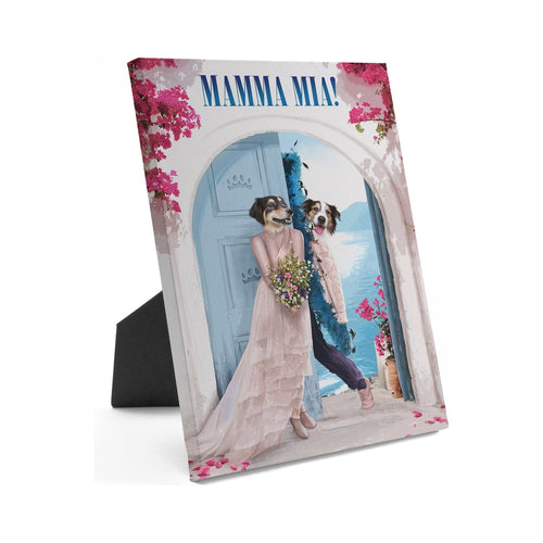 Crown and Paw - Standing Canvas Mamma Mia - Custom Standing Canvas