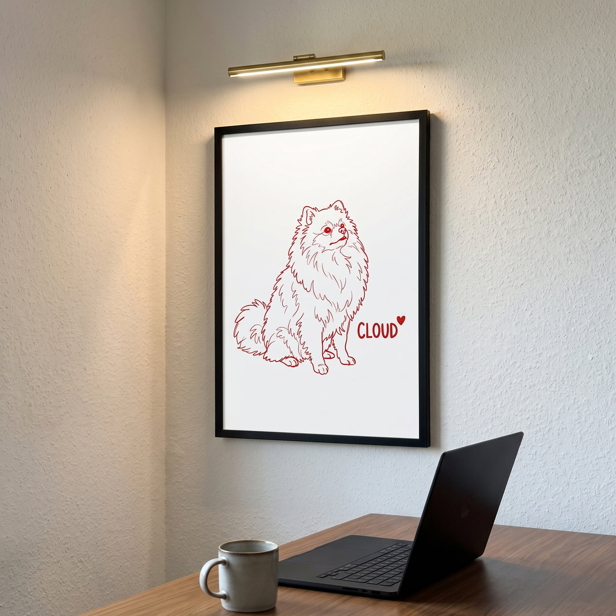 Minimalist Pet Portrait