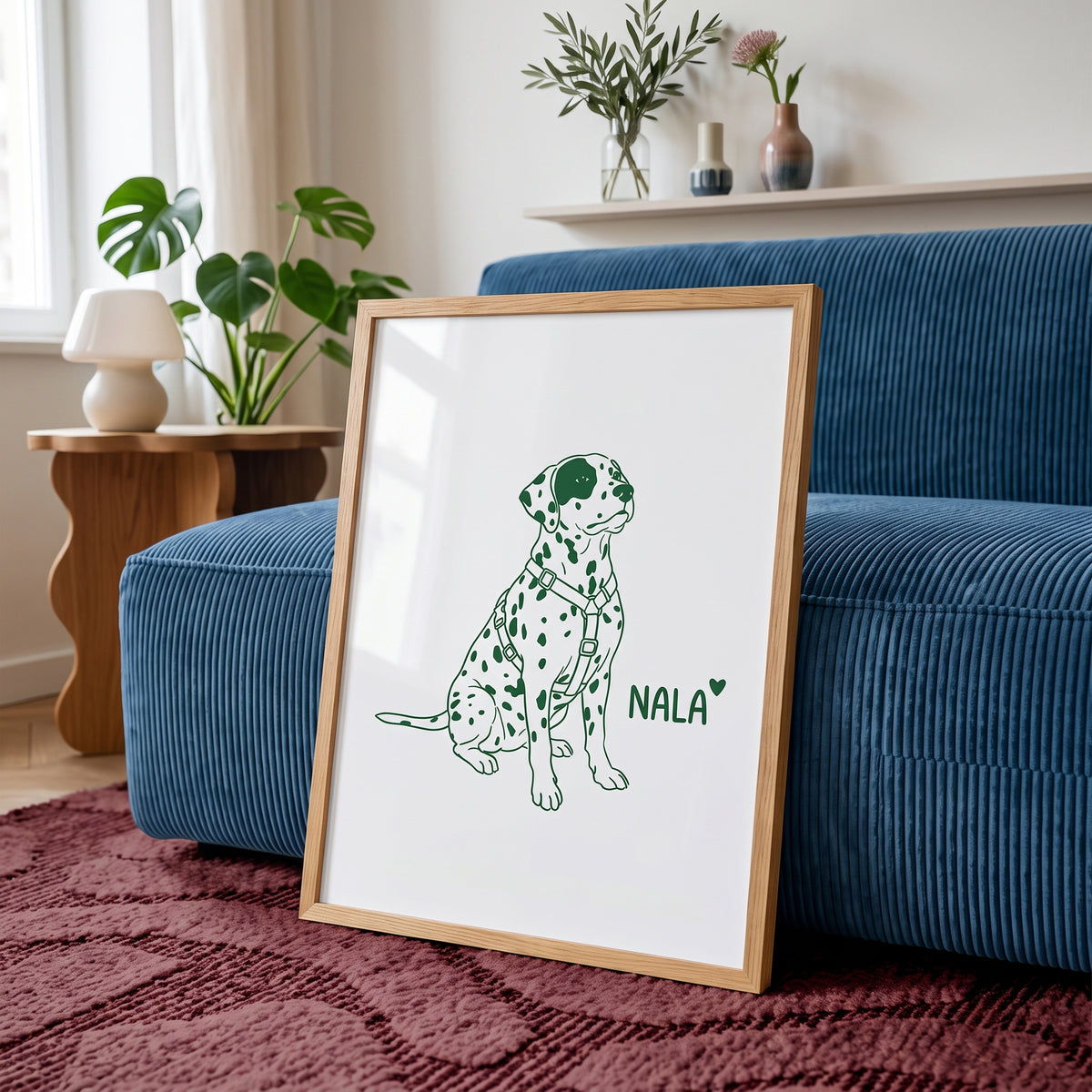 Minimalist Pet Portrait