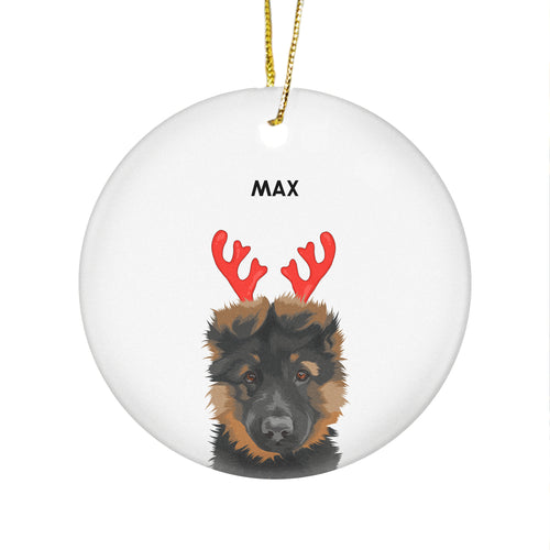 Modern Pet Christmas Ornament - Custom Christmas Gifts