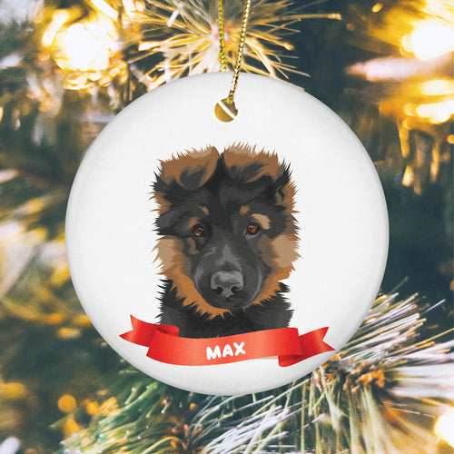 Modern Pet Christmas Ornament - Custom Christmas Gifts
