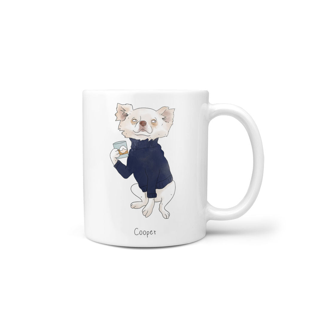 Custom Ugly Pet Portrait Mug - One Pet