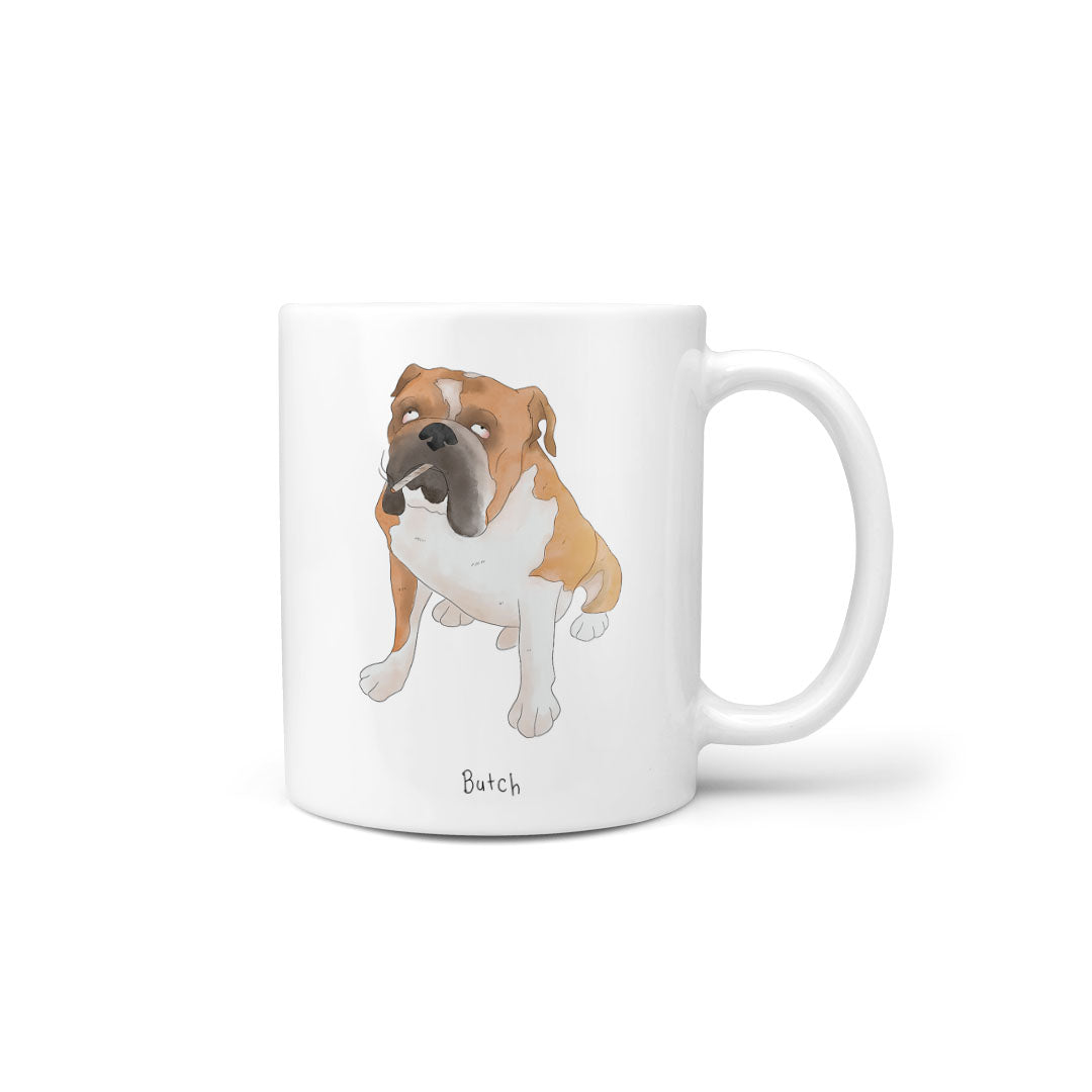 Custom Ugly Pet Portrait Mug - One Pet