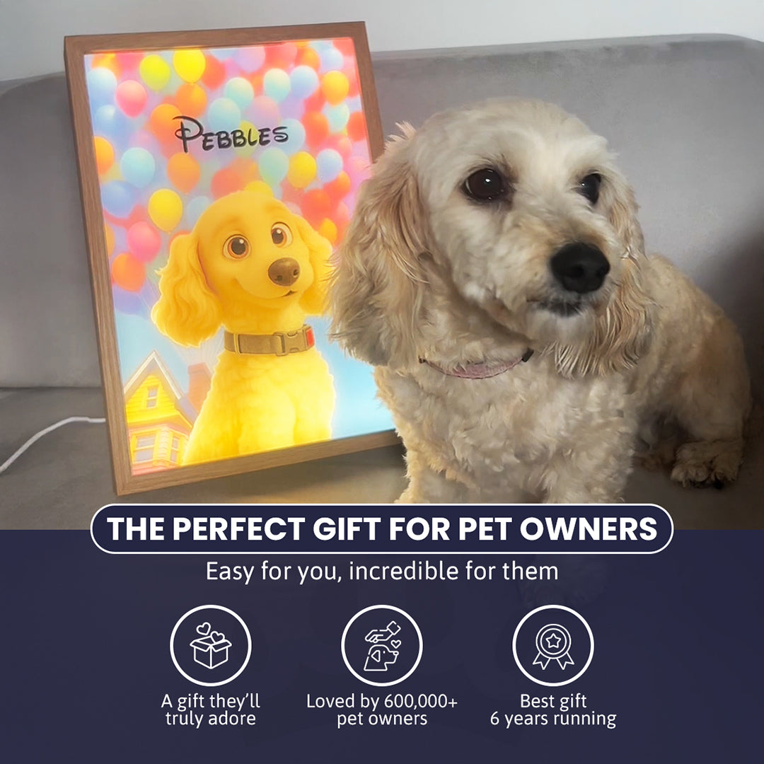 Magical Pet Portrait LED Night Light