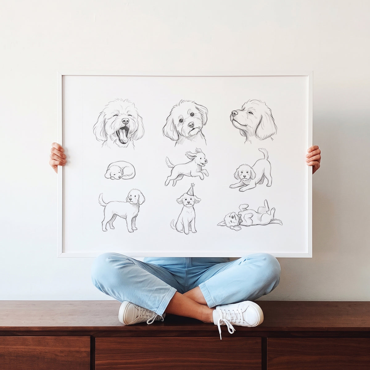 Pet Poses Sketch