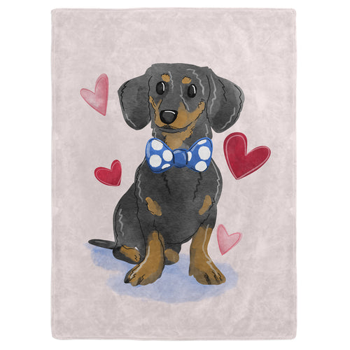 Sweet Pet Portrait Blanket - One Pet