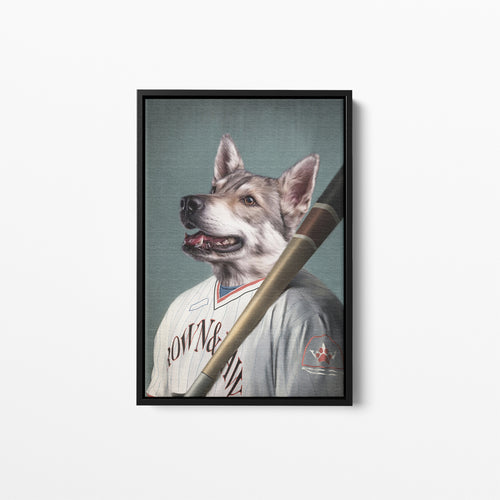 The Baseball Player - Custom Pet Canvas