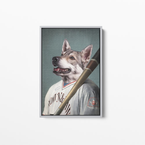 The Baseball Player - Custom Pet Canvas