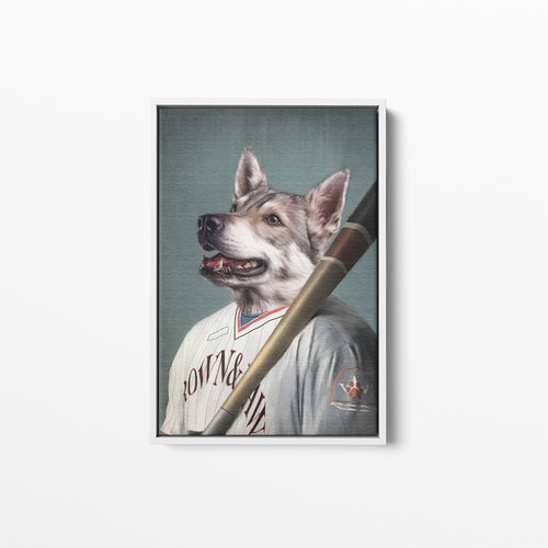 The Baseball Player - Custom Pet Canvas