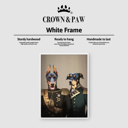 Crown and Paw - Poster The Brothers in Arms - Custom Pet Poster