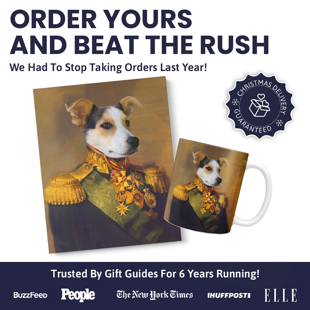 The Colonel - Custom Pet Canvas