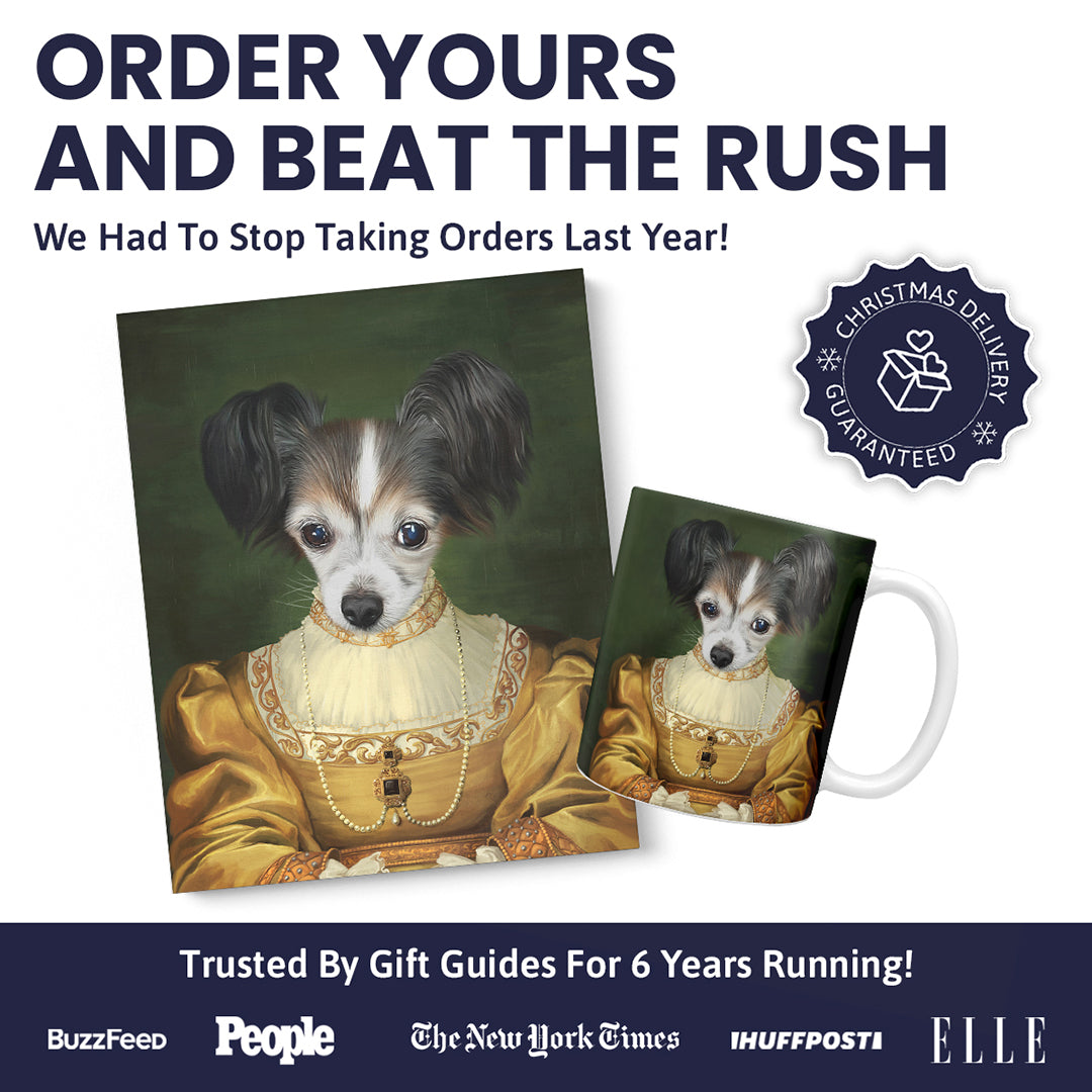 The Golden Girl - Custom Pet Canvas