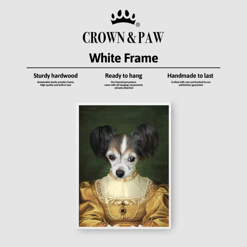 Crown and Paw - Poster The Golden Girl - Custom Pet Poster