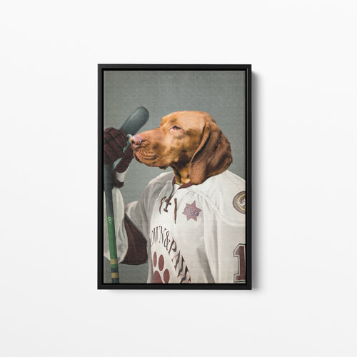 The Ice Hockey Player - Custom Pet Canvas