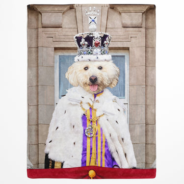 King's Coronation - Custom Pet Blanket