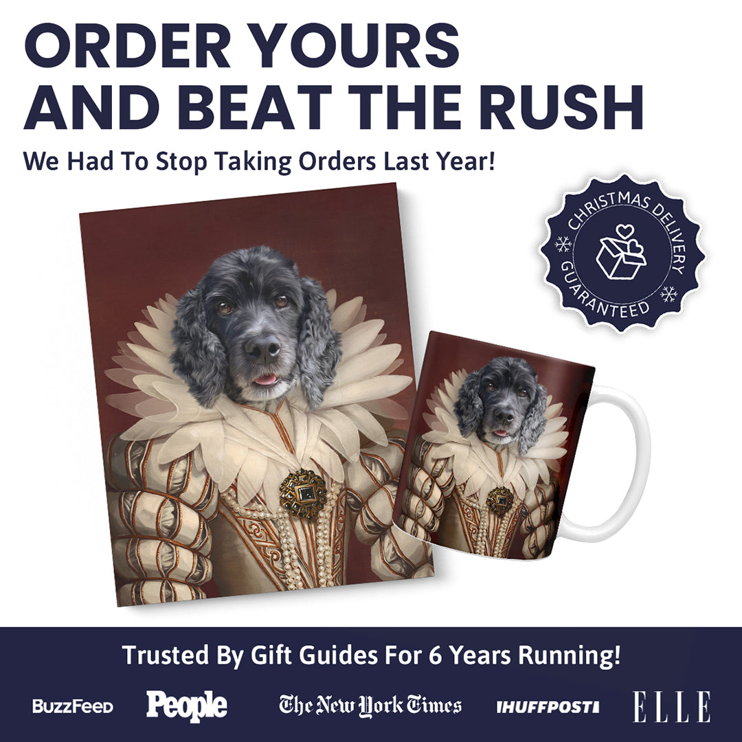 The Queen - Custom Pet Canvas