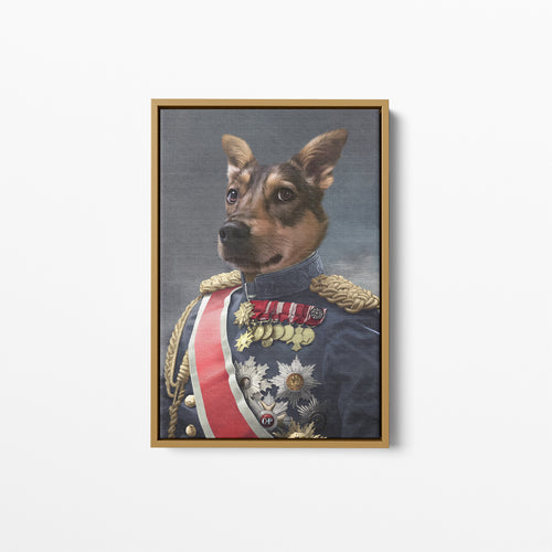 The Sergeant - Custom Pet Canvas