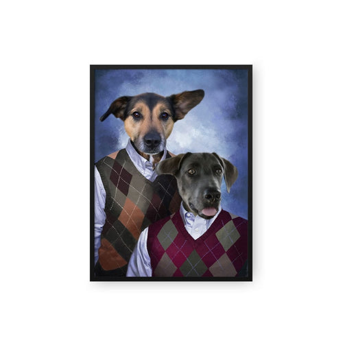Crown and Paw - Poster The Step Brothers - Custom Pet Poster