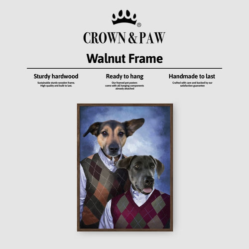 Crown and Paw - Poster The Step Brothers - Custom Pet Poster