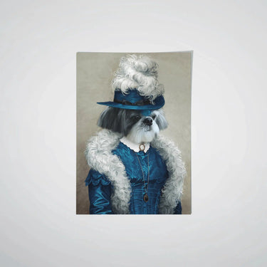 The Boa Lady - Custom Pet Poster