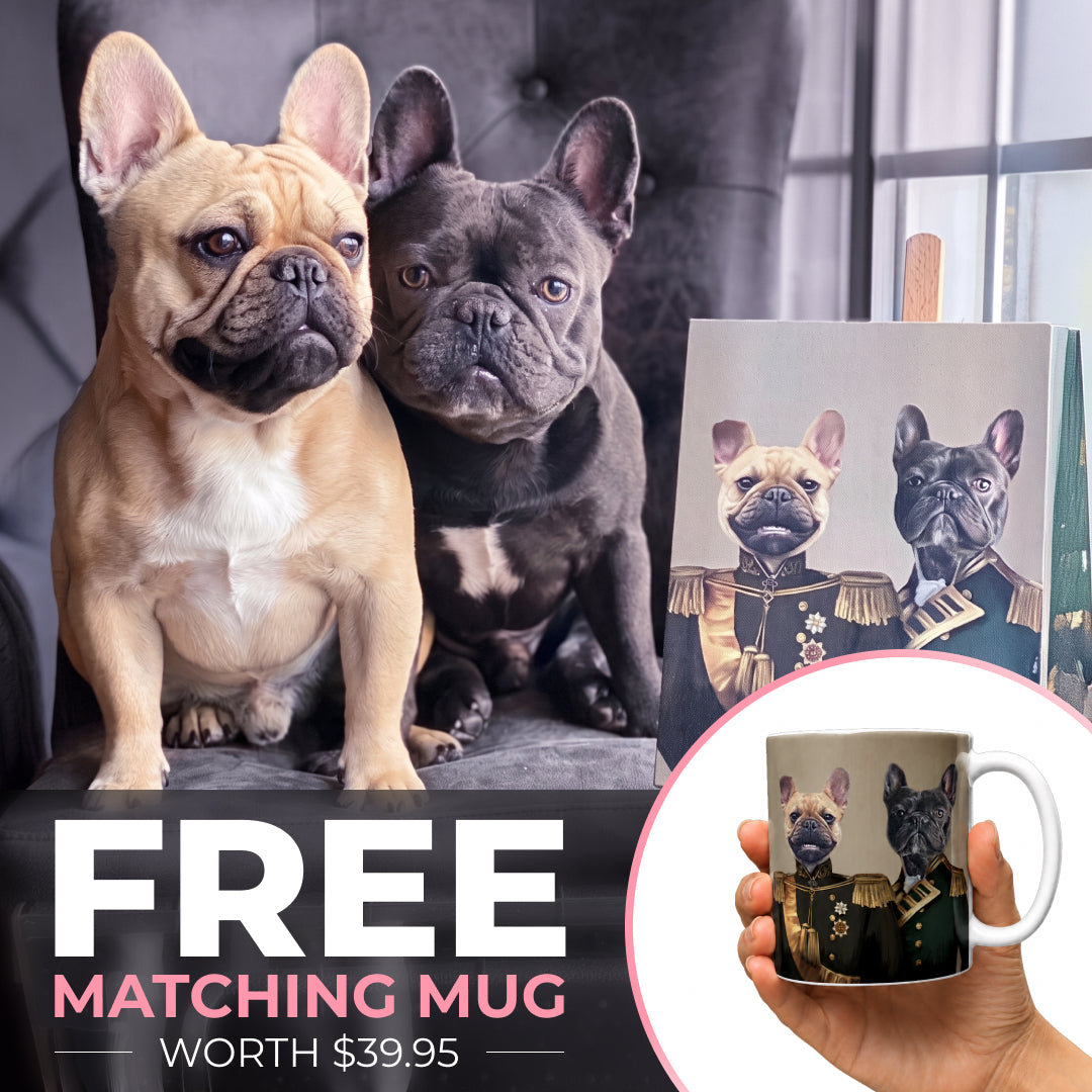 The Brothers In Arms - Custom Pet Canvas