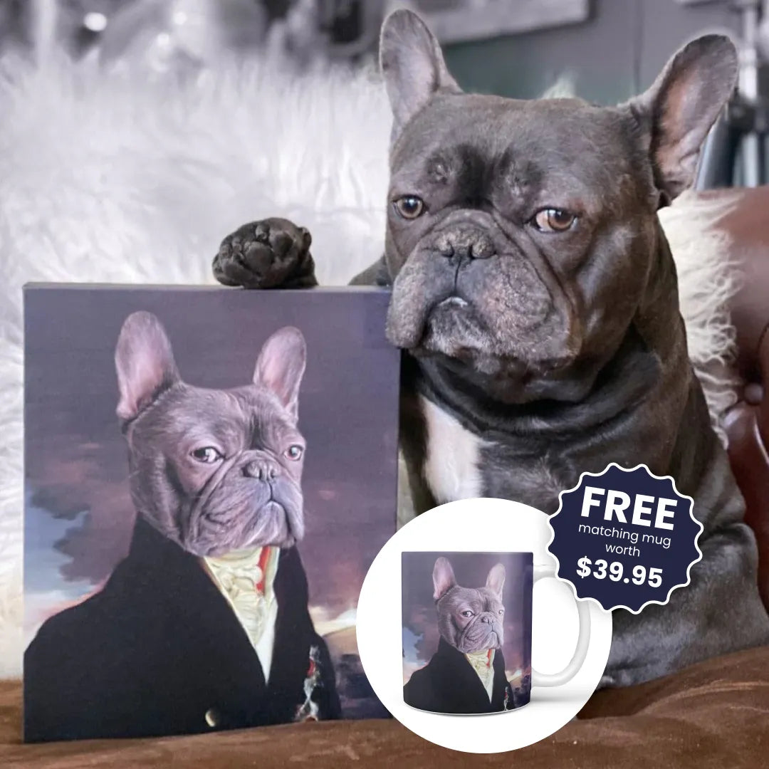 The Count - Custom Pet Canvas