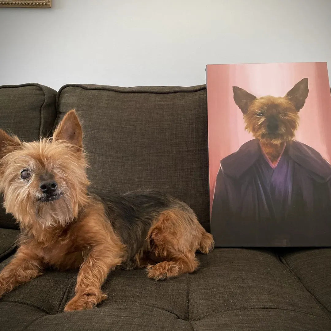 The Dark Side - Custom Pet Canvas