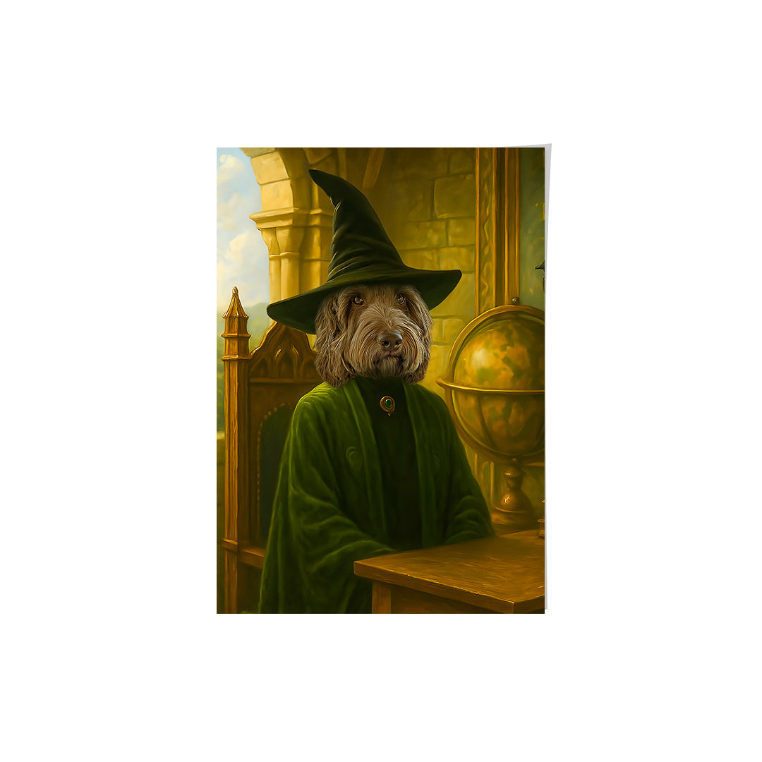 The Female Warlock - Custom Pet Poster
