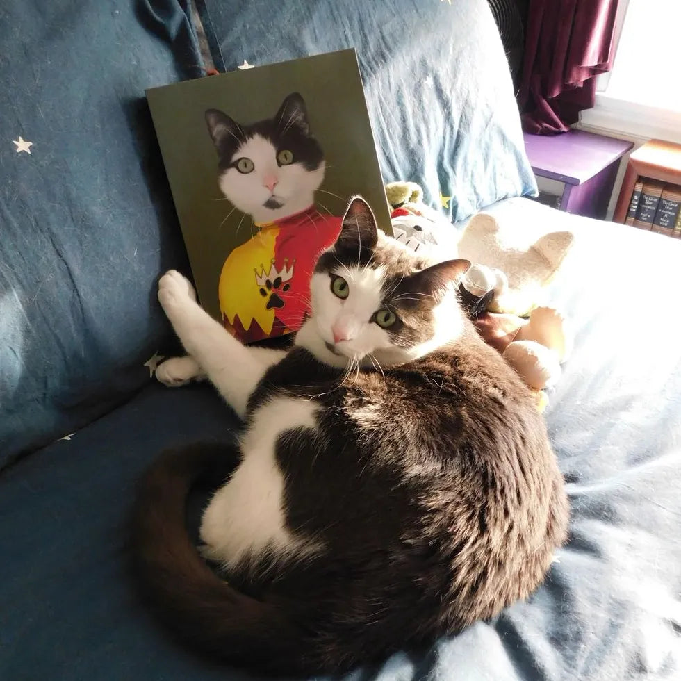 The Jester - Custom Pet Canvas