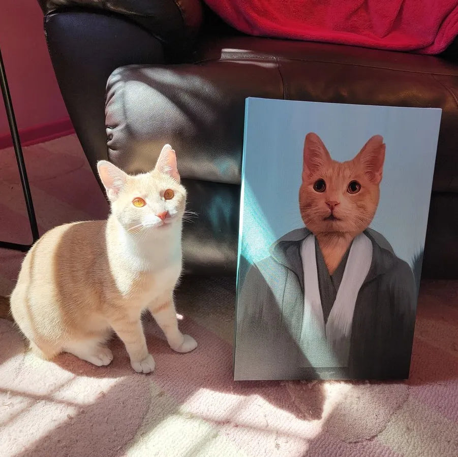The Light Side - Custom Pet Canvas