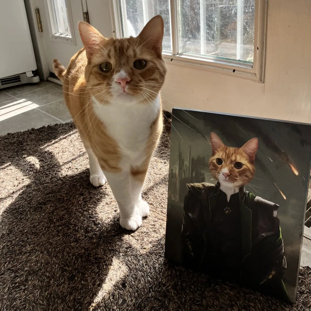 The Mischief God - Custom Pet Canvas