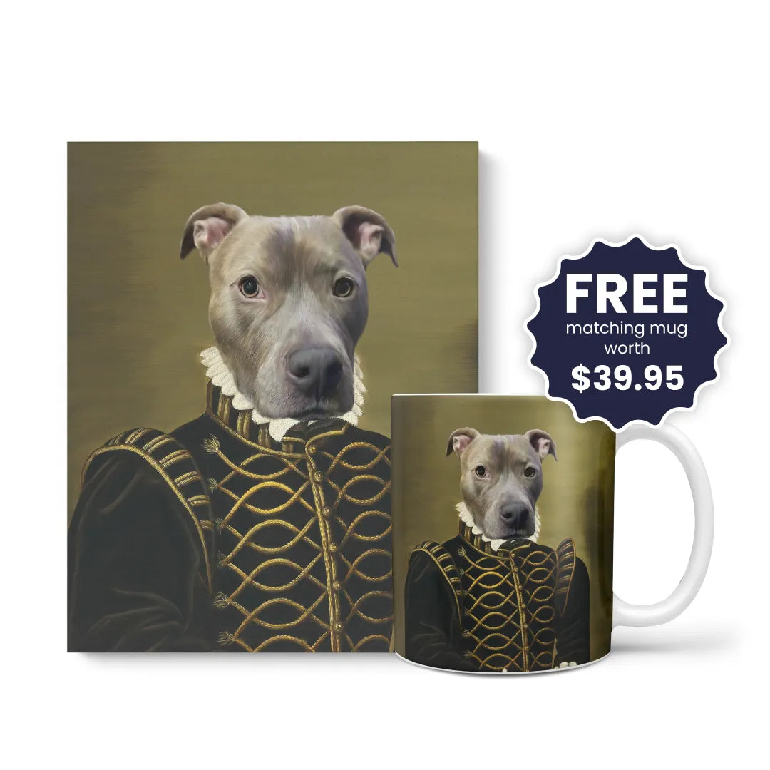 The Noble - Custom Pet Canvas