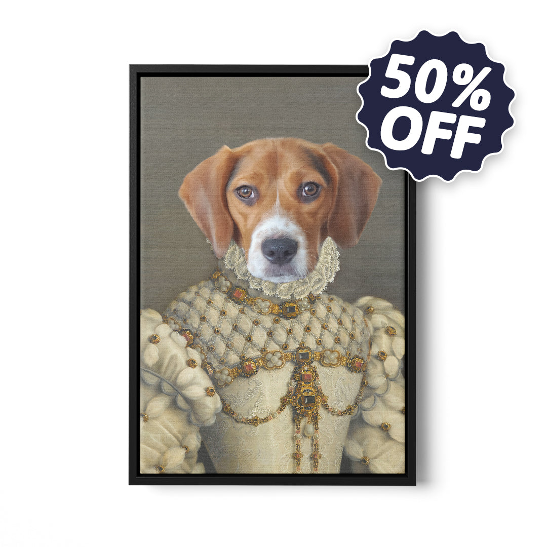 Renaissance Pet Portrait (50% Off) - Custom Canvas