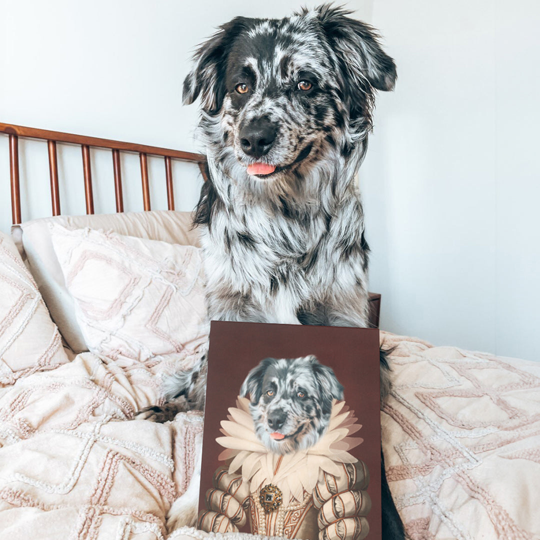 The Queen - Custom Pet Canvas