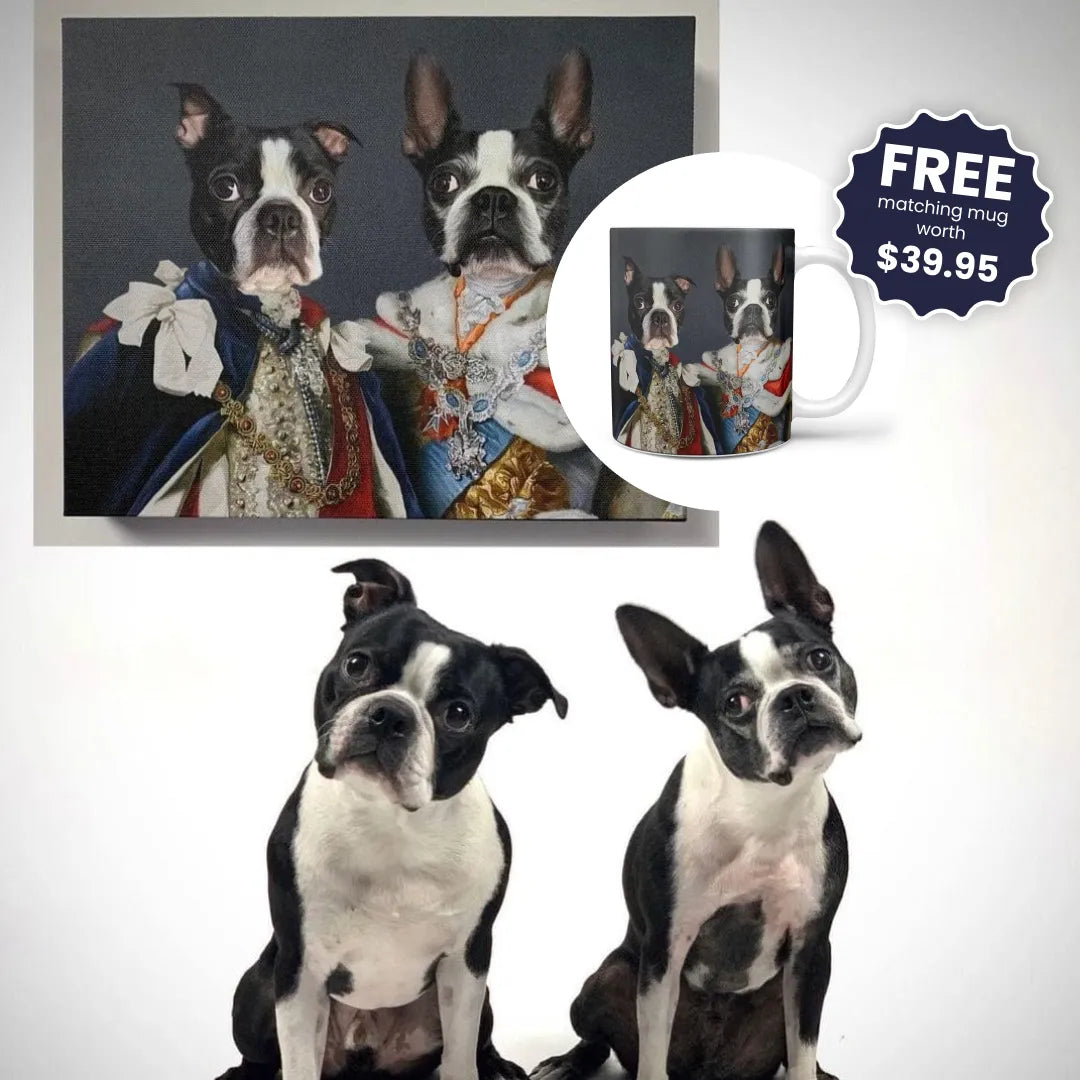 The Rulers - Custom Pet Canvas