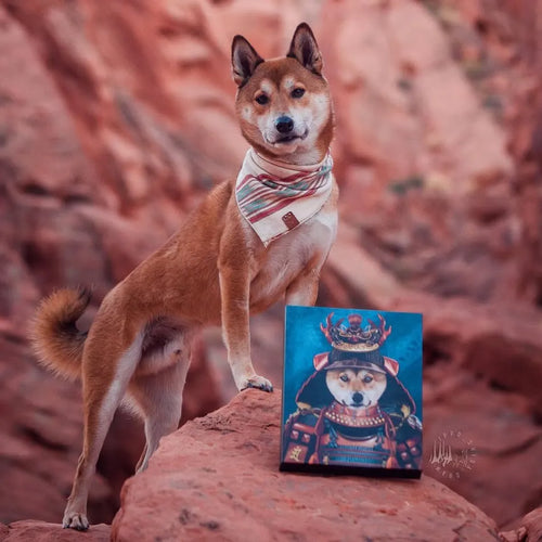 The Samurai - Custom Pet Canvas