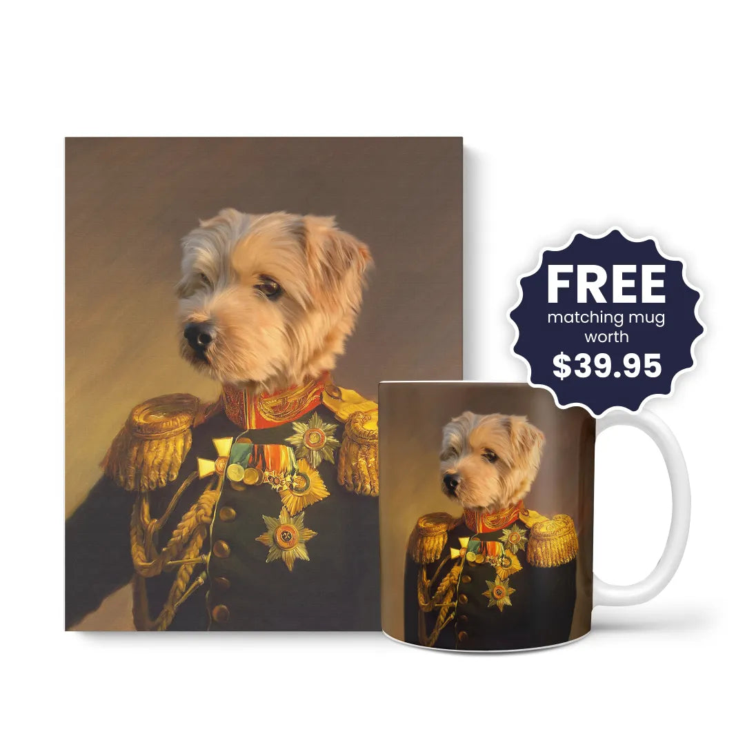 The Veteran - Custom Pet Canvas