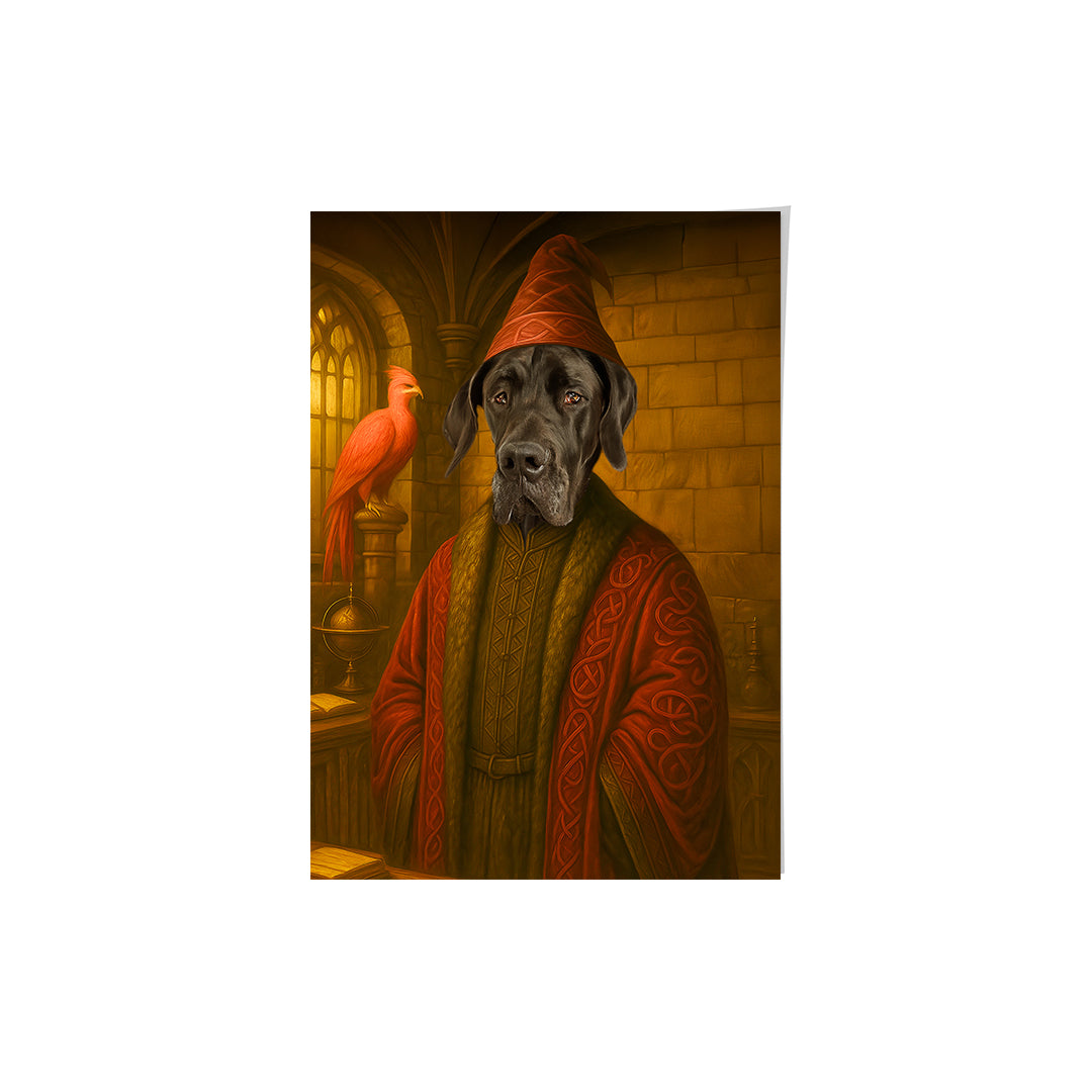 The Warlock - Custom Pet Poster