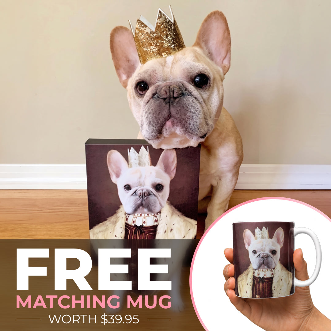 The Young King - Custom Pet Canvas