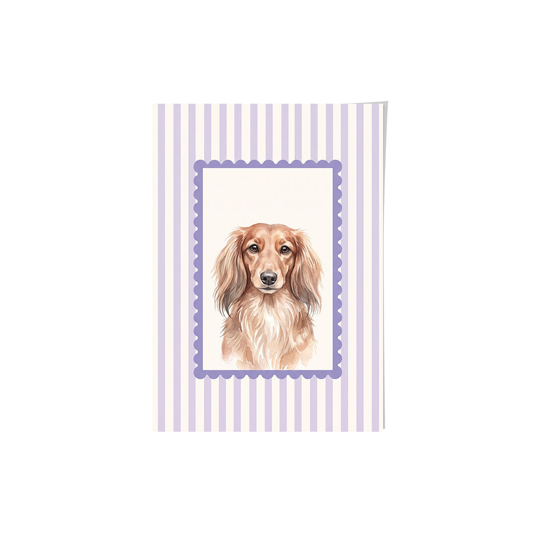 Watercolor Stamp Portrait