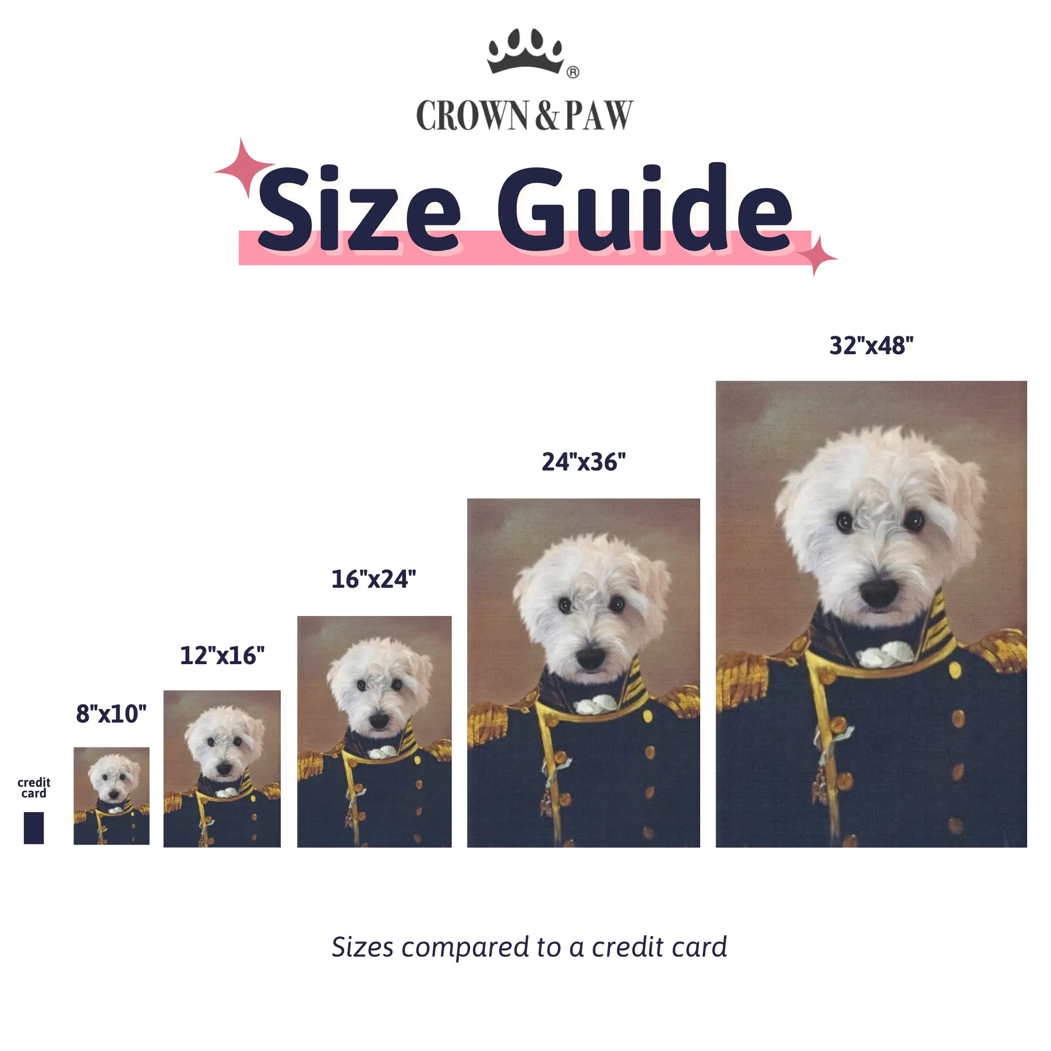 The Admiral - Custom Pet Canvas