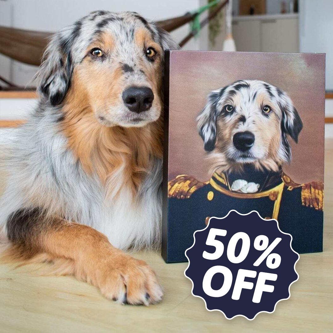 Renaissance Pet Portrait (50% Off) - Custom Canvas