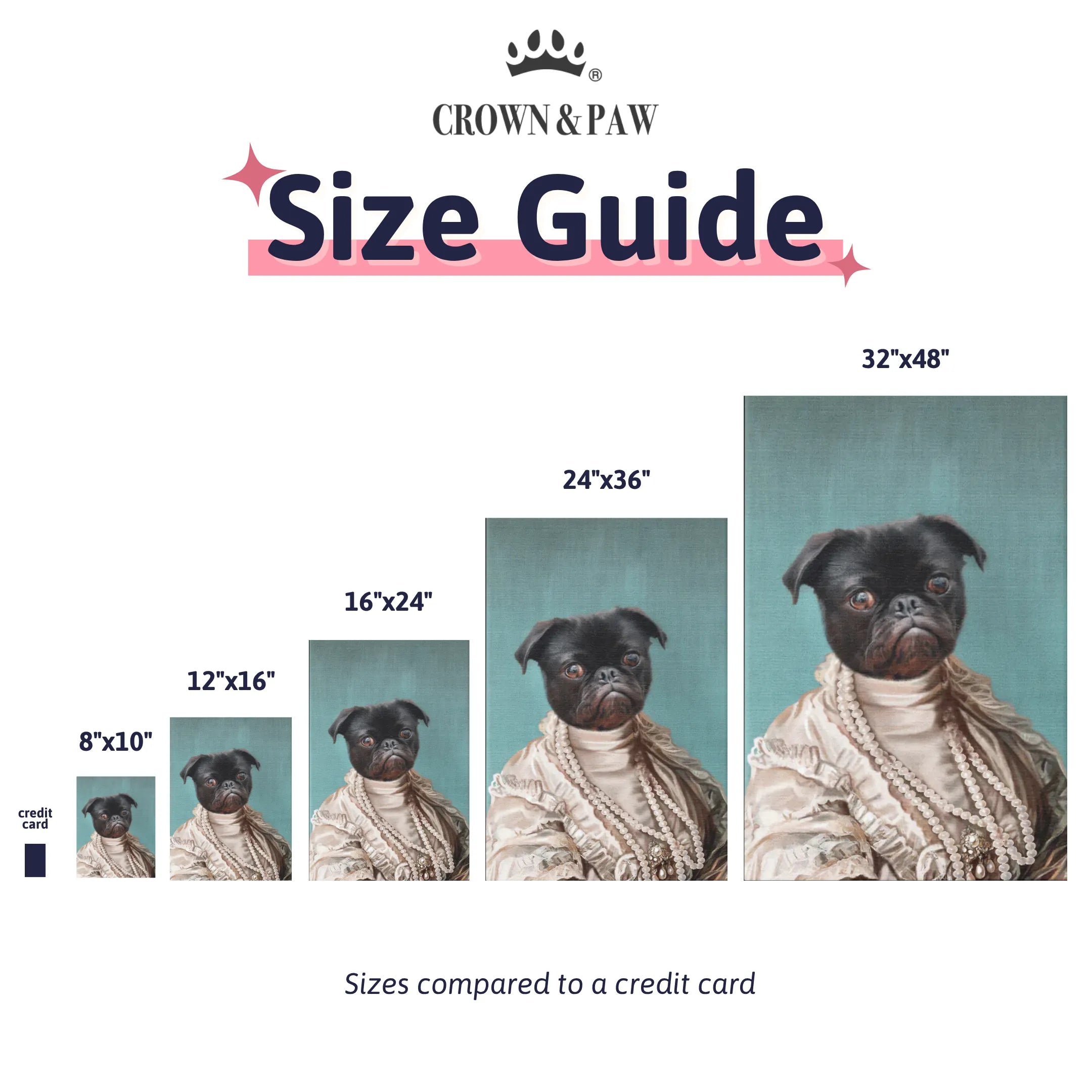 The Queen Regent - Custom Pet Canvas