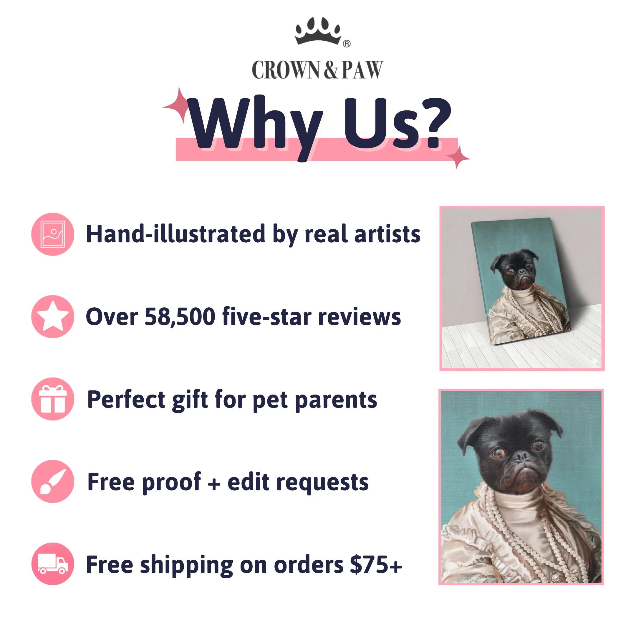 The Queen Regent - Custom Pet Canvas