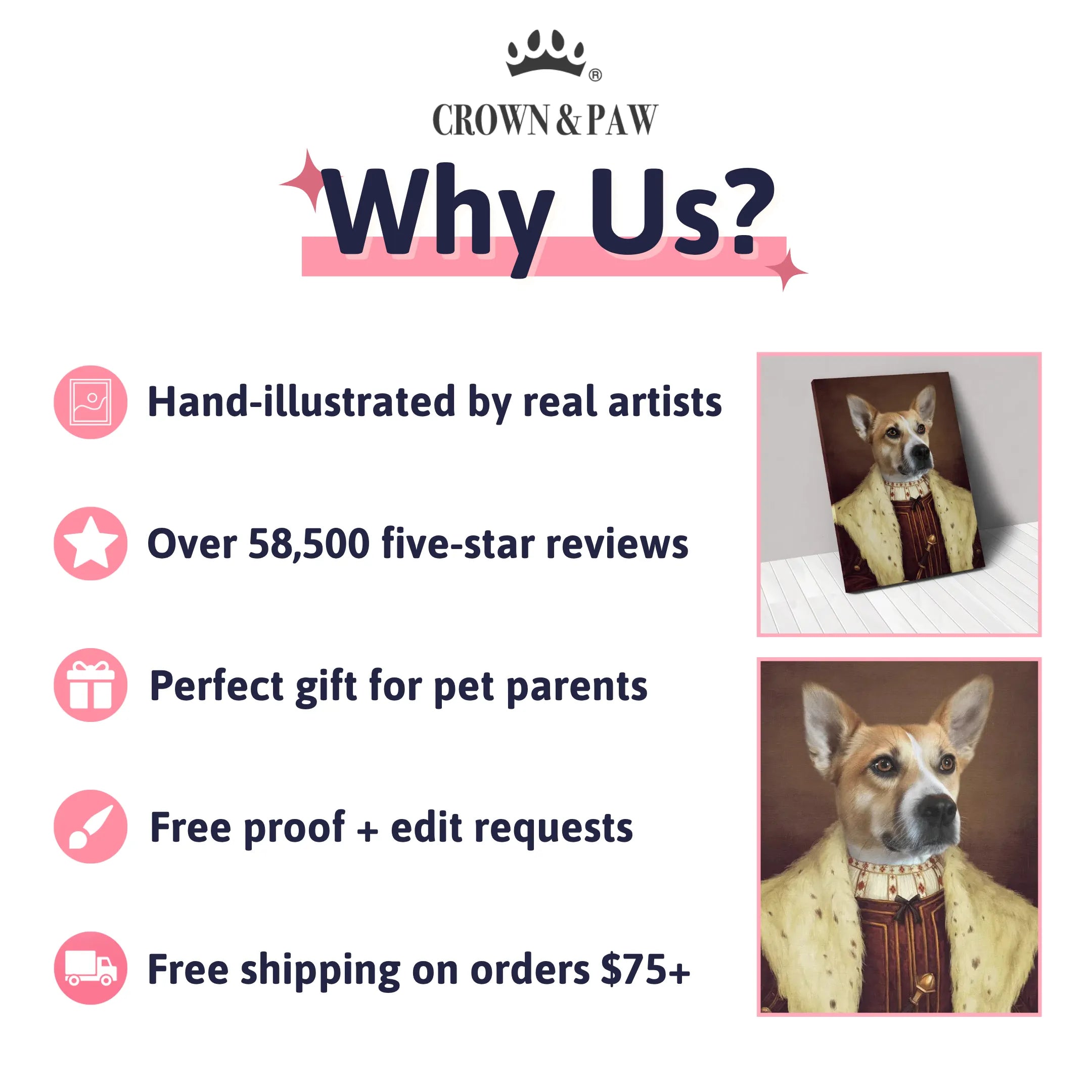 The Young King - Custom Pet Canvas