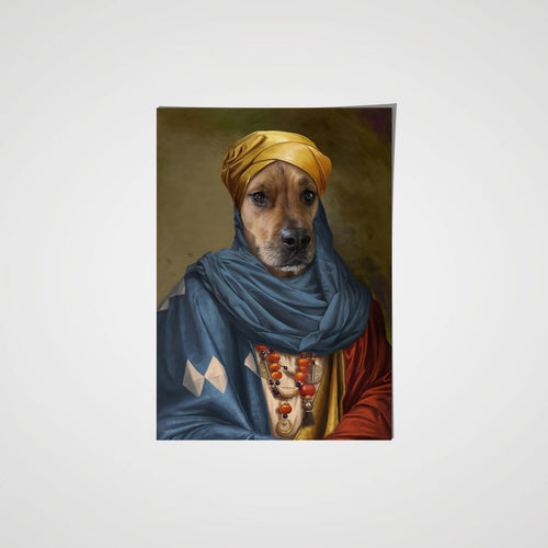 Crown and Paw - Poster The African Prince - Custom Pet Poster